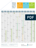 Calendrier Scolaire 2016-2017 PDF