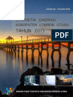 Statistik Daerah Kabupaten Lombok Utara Tahun 2015 PDF