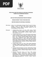 Download PerMenKes RI No HK0202MENKES148I2010 ttg Izin dan Penyelenggaraan Praktik Perawat dgn Rahmat Tuhan YME MenKes RI by Komsos - AG et al SN35451238 doc pdf