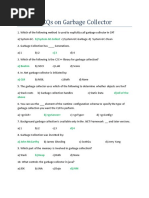 MCQs On Garbage Collector