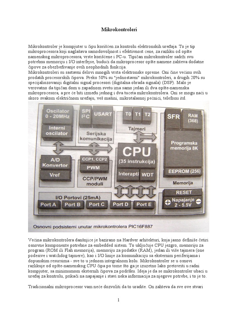Mikrokontroleri | PDF