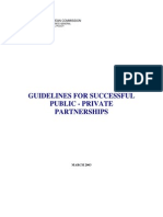European Commission Guidelines for Successful Ppp
