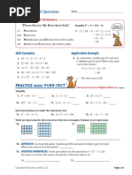 3 4 Order of Operations