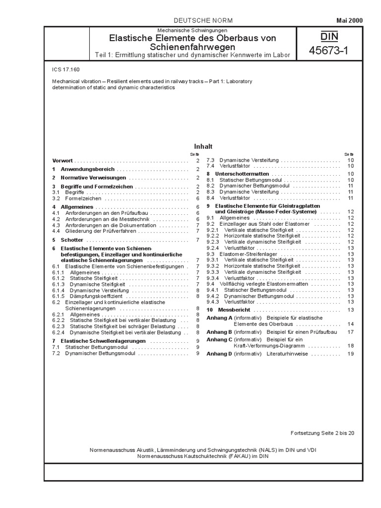 Din 45673-1-2000-05 | PDF