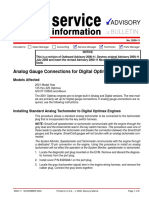 Analog Gauge Connections For Digital Optimax Models