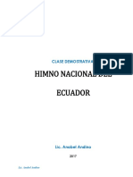 Plan Himno Nacional