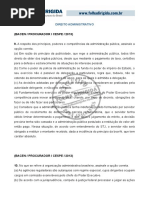 Bacen Direito Administrativo 02.11.2016