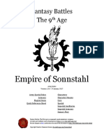The Ninth Age - Empire of Sonnstahl
