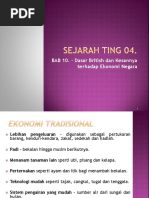 Bab 10. - Dasar British Dan Kesannya Terhadap Ekonomi Negara
