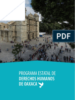 Programa Estatal de derechos humanos de Oaxaca