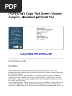 Download PDF Kings Cage Red Queen by freya cullen SN354540943 doc pdf