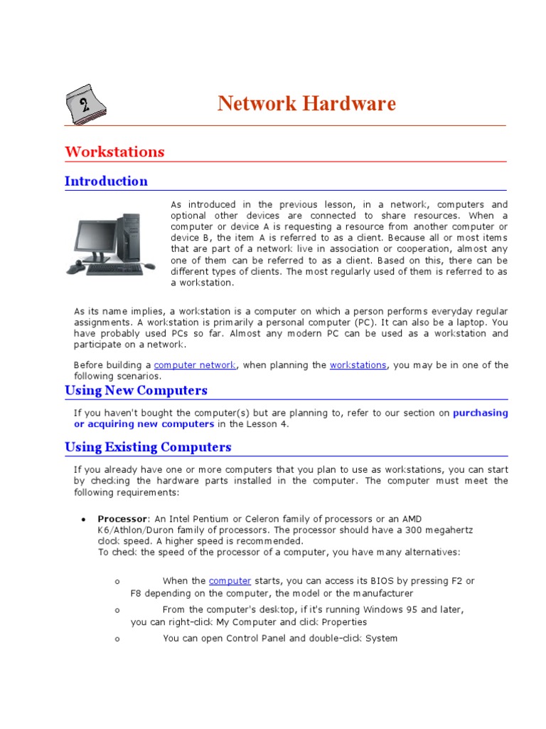 Blog Understand Your Network And Hardware Or Acm
