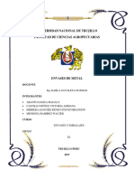 Informe Envases Metalicos