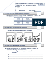 Examen TRIMESTRAL Comunicación