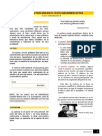 Lectura - La Tesis y La Postura en El Texto Argumentativo PDF