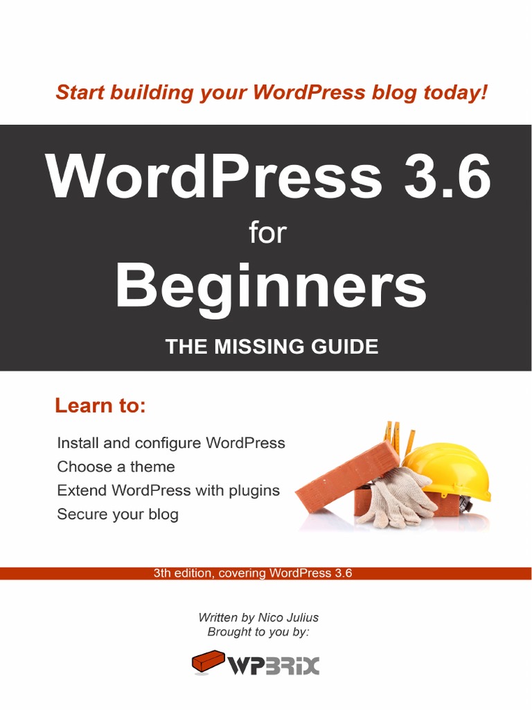 WP4beginners v07 wp36 PDF | PDF | Word Press | Hyperlink