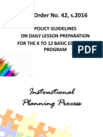 Policy Guideliness DLL Making Deped Order