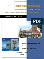 Informe de Refrigerantes