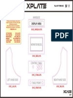 Xcade b10c Xplates Full Body Template