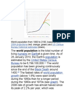 World Population From 1800 To 2100