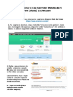 Como criar servidor MT5 na AWS e usar robôs Blue Portal