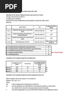 IJM Calculation For Lift Lobby (Fire Lift)