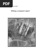 How to Write a Scientific Report