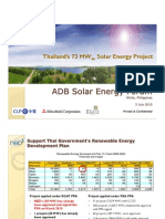 Download Thailands 73 MWdc Solar Energy Project by Asian Development Bank SN35456404 doc pdf