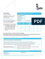 Sample Management Exam Paper 170317v5