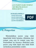 Memindahkan Pasien Dari Brankar