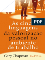 As Cinco Linguagens Da Valorizacao Pessoal No Ambiente de Trabalho PDF