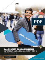 Calendrier Des Formations Janvier - Juin 2017