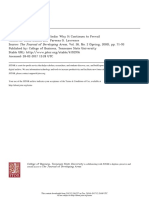 College of Business, Tennessee State University The Journal of Developing Areas