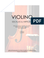Violino - Escalas & Arpejos III