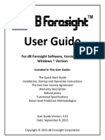 DB Foresight User Guide