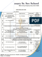 Syllabus For Class 7