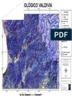 Mapa Geológico Valdivia