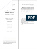 El Análisis de Oficio de Los Presupuestos de Habilitación de La Instancia Procesal Administrativa