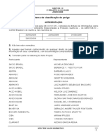 GHS - Produtos Químicos - Sistema de Classificação de Perigo PDF