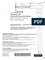 June 2014 (R) QP - M1 Edexcel.pdf