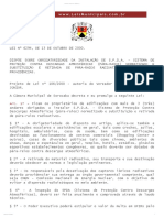 Lei Municipal Ordinária #6294 - 2000 de Sorocaba