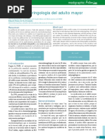 Otorrinolaringologia en El Adulto Mayor