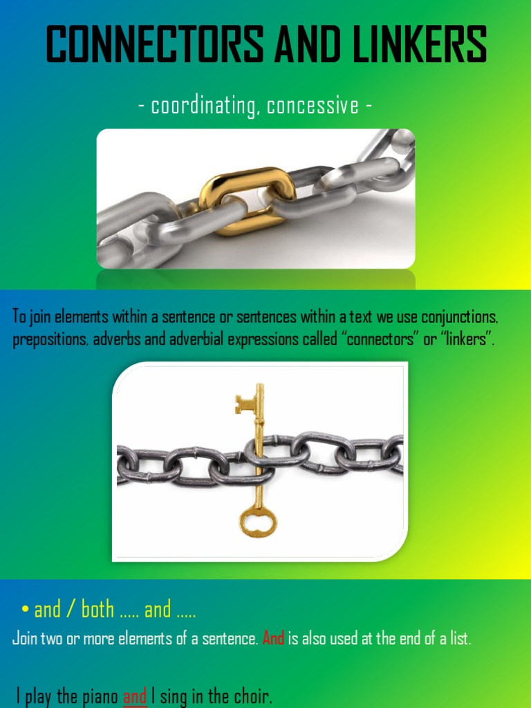 Conectores and Linkers | PDF | Language Arts & Discipline | Foreign ...