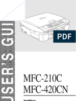 Brother MFC-210C User's Manual