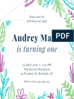 Audrey Marie: Is Turning One
