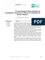 Uso Combinado de Ozonoterapia y Fibrina Autóloga Rica