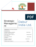 139883178 32558433 Strategic Management Project for Dabur India Limited