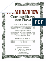 Rachmaninoff MorceauxVol1