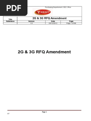 2G 3G RFQ Document 01122012 Final V4