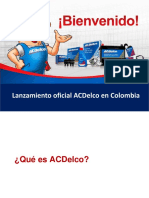 Presentación ACDelco Feria Autopartes Medellín
